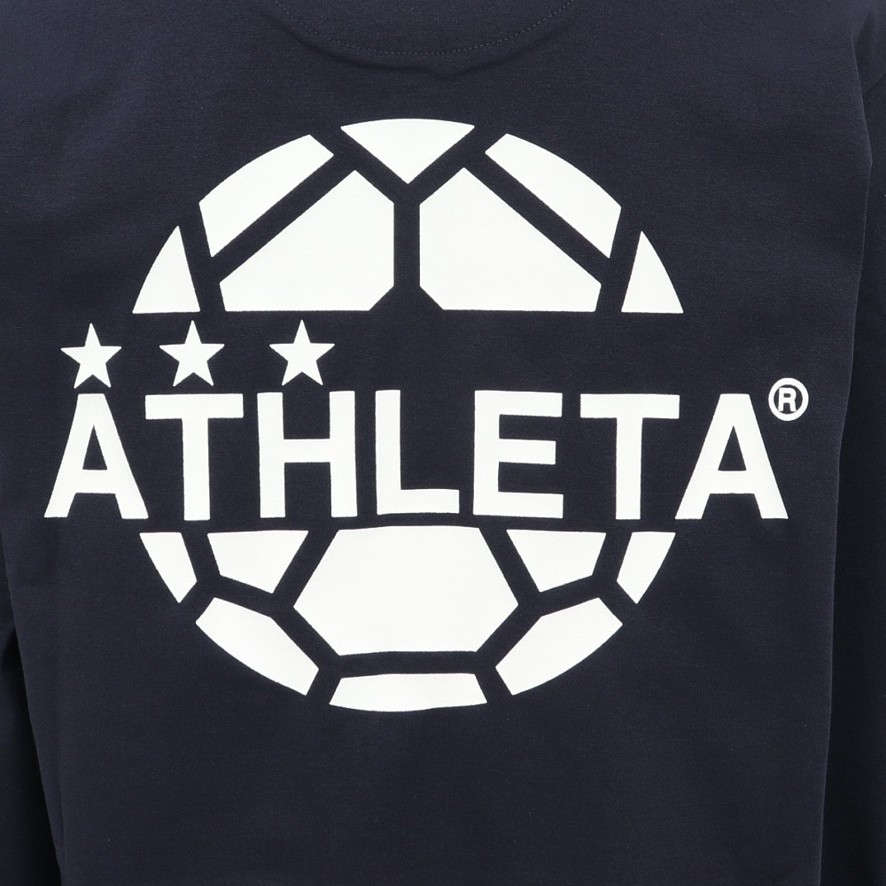 アスレタ（ATHLETA）（キッズ）サッカー フットサルウェア ジュニア ロングTシャツ XE-455J NVY