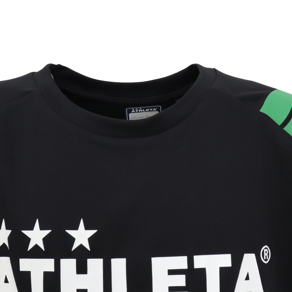 アスレタ（ATHLETA）（キッズ）サッカー フットサルウェア ジュニア ロング プラクティスシャツ XE-456J BLK