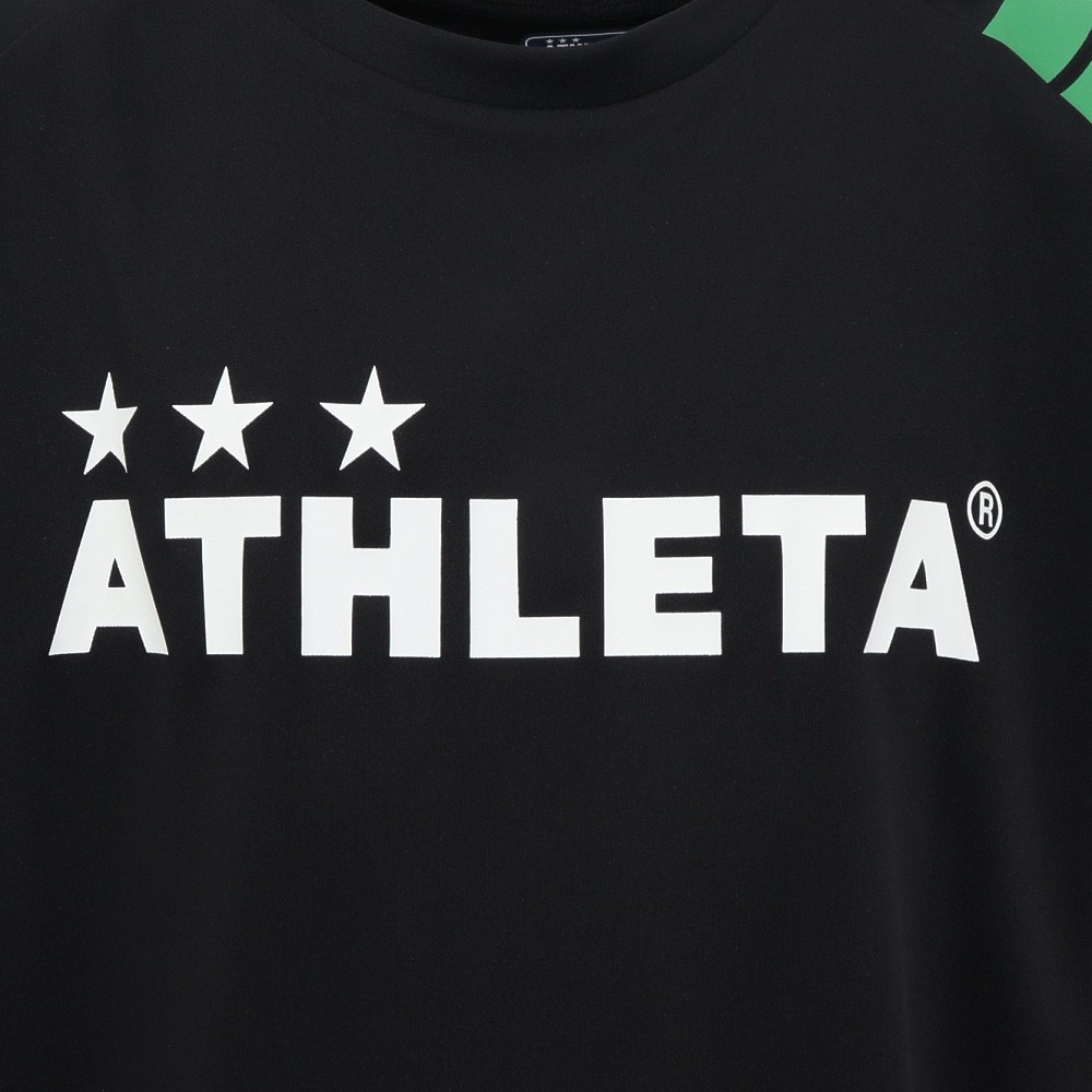 アスレタ（ATHLETA）（キッズ）サッカー フットサルウェア ジュニア ロング プラクティスシャツ XE-456J BLK