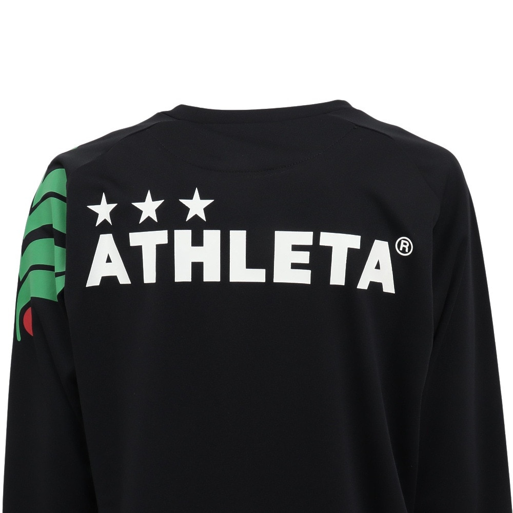 アスレタ（ATHLETA）（キッズ）サッカー フットサルウェア ジュニア ロング プラクティスシャツ XE-456J BLK