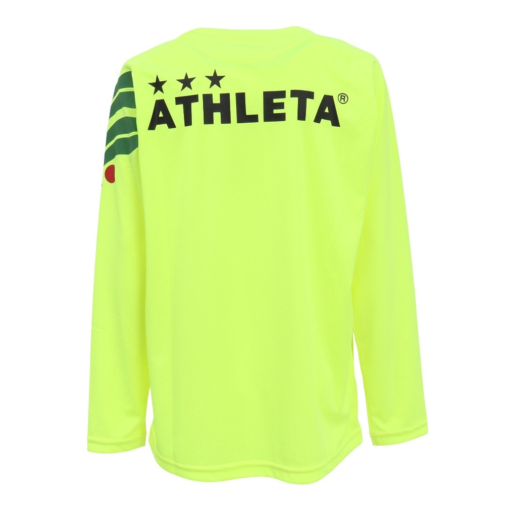 アスレタ（ATHLETA）（キッズ）サッカー フットサルウェア ジュニア ロング プラクティスシャツ XE-456J FYE
