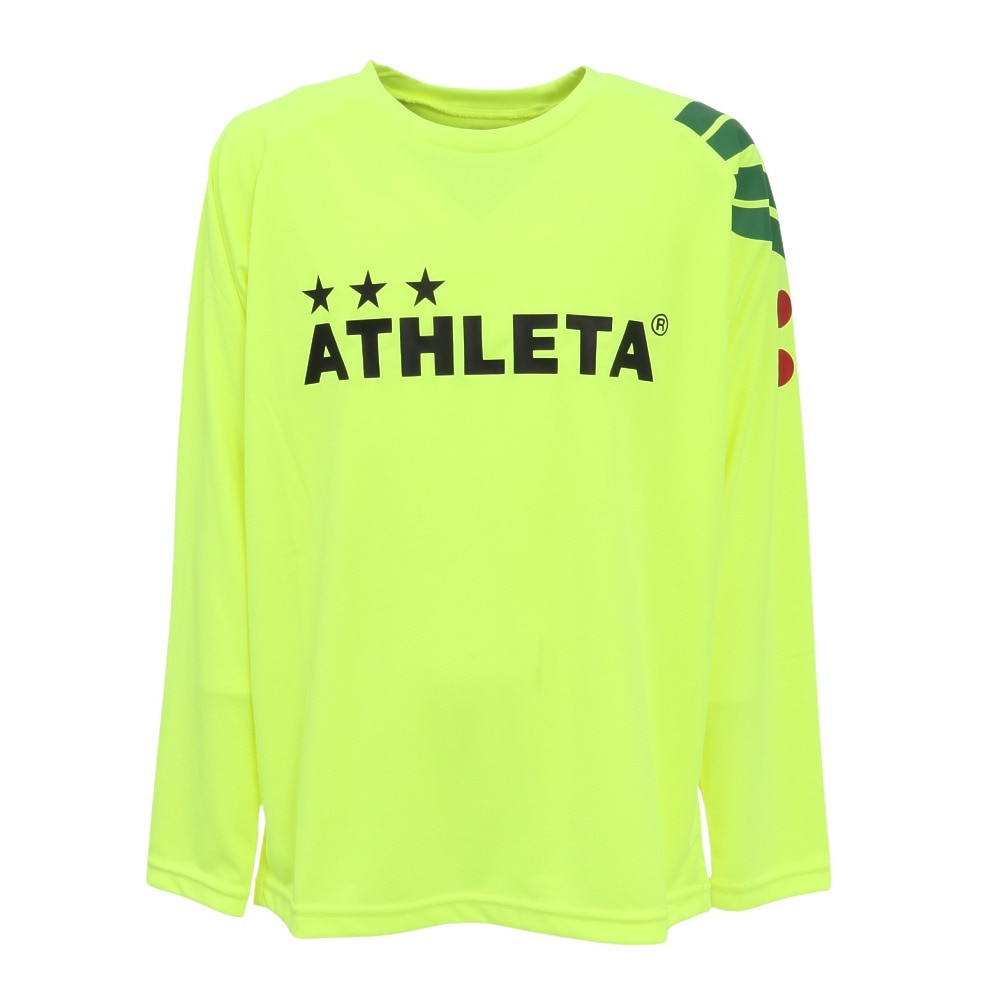 アスレタ（ATHLETA）（キッズ）サッカー フットサルウェア ジュニア ロング プラクティスシャツ XE-456J FYE