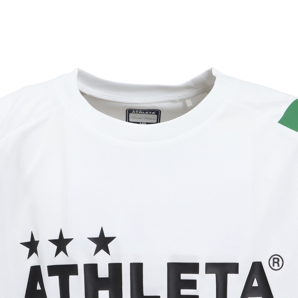 アスレタ（ATHLETA）（キッズ）サッカー フットサルウェア ジュニア ロングプラTシャツ XE-456J WHT
