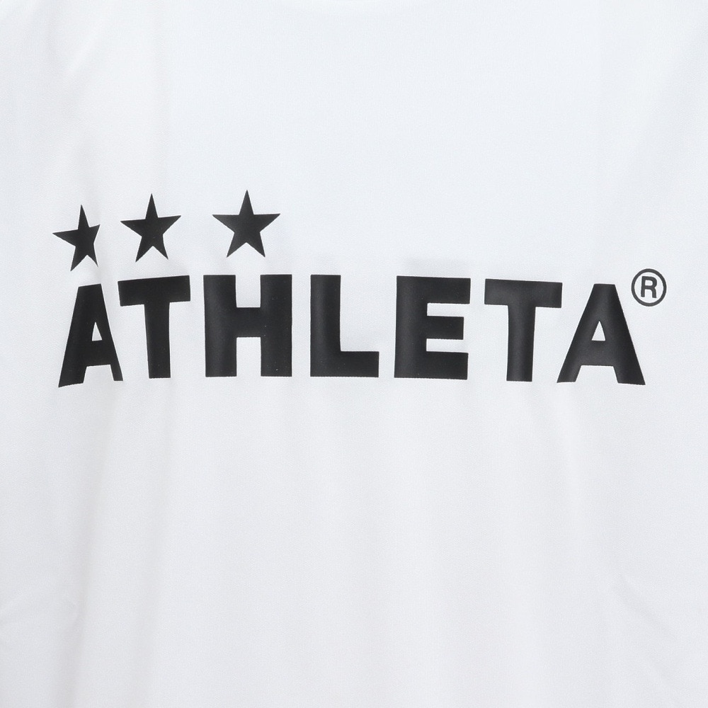 アスレタ（ATHLETA）（キッズ）サッカー フットサルウェア ジュニア ロングプラTシャツ XE-456J WHT