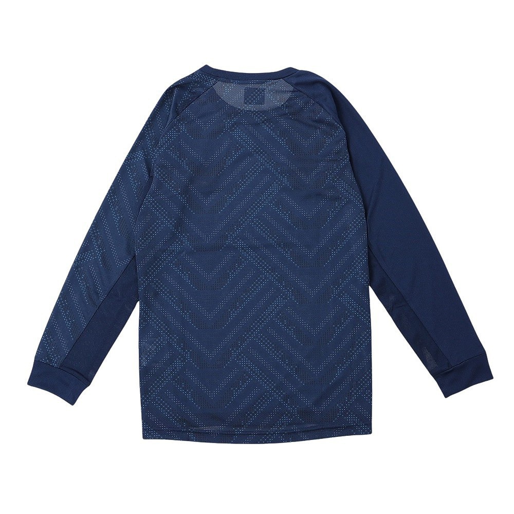 アスレタ（ATHLETA）（キッズ）サッカー フットサルウェア ジュニア グラフィック プラクティスシャツ 2409J NVY
