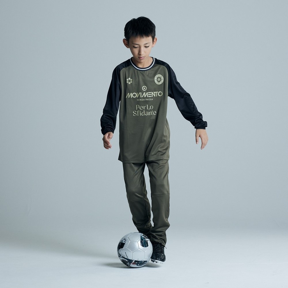 スフィーダ（SFIDA）（キッズ）サッカー フットサルウェア キッズ ジュニア プラクティスTシャツ ロングスリーブ SA-24X50JR KHA