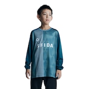 (キッズ)サッカー フットサルウェア キッズ ジュニア プラクティスTシャツ ロングスリーブ SA-24X51JR