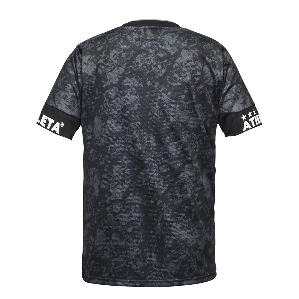 アスレタ（ATHLETA）（キッズ）サッカー フットサルウェア ジュニア グラフィックプラシャツ 2423J BLK
