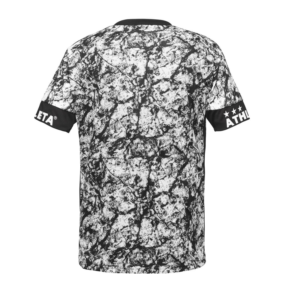 アスレタ（ATHLETA）（キッズ）ジュニア サッカー フットサルウェア グラフィックプラシャツ 2423J WHT