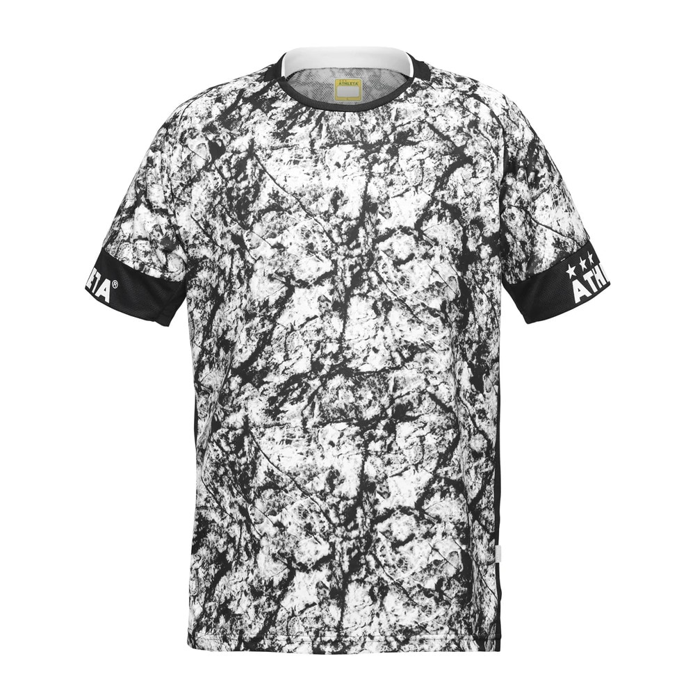 アスレタ（ATHLETA）（キッズ）ジュニア サッカー フットサルウェア グラフィックプラシャツ 2423J WHT