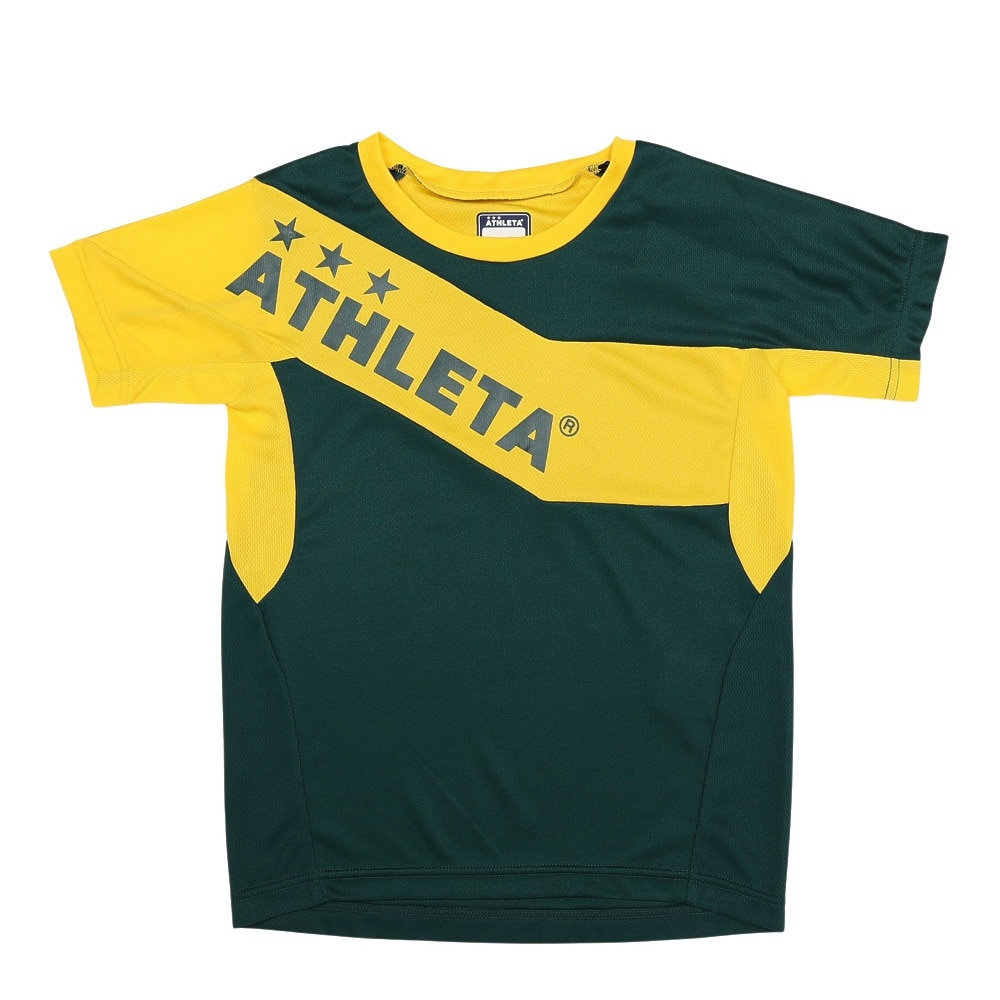 アスレタ（ATHLETA）（キッズ）サッカー フットサルウェア ジュニア プラクティス 上下セット XE-460J GNXYE