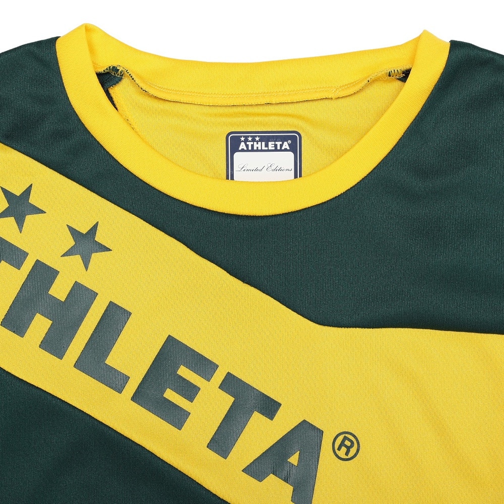 アスレタ（ATHLETA）（キッズ）サッカー フットサルウェア ジュニア プラクティス 上下セット XE-460J GNXYE