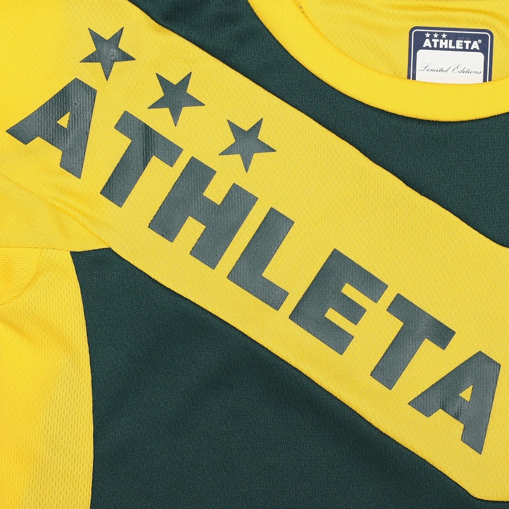 アスレタ（ATHLETA）（キッズ）サッカー フットサルウェア ジュニア プラクティス 上下セット XE-460J GNXYE