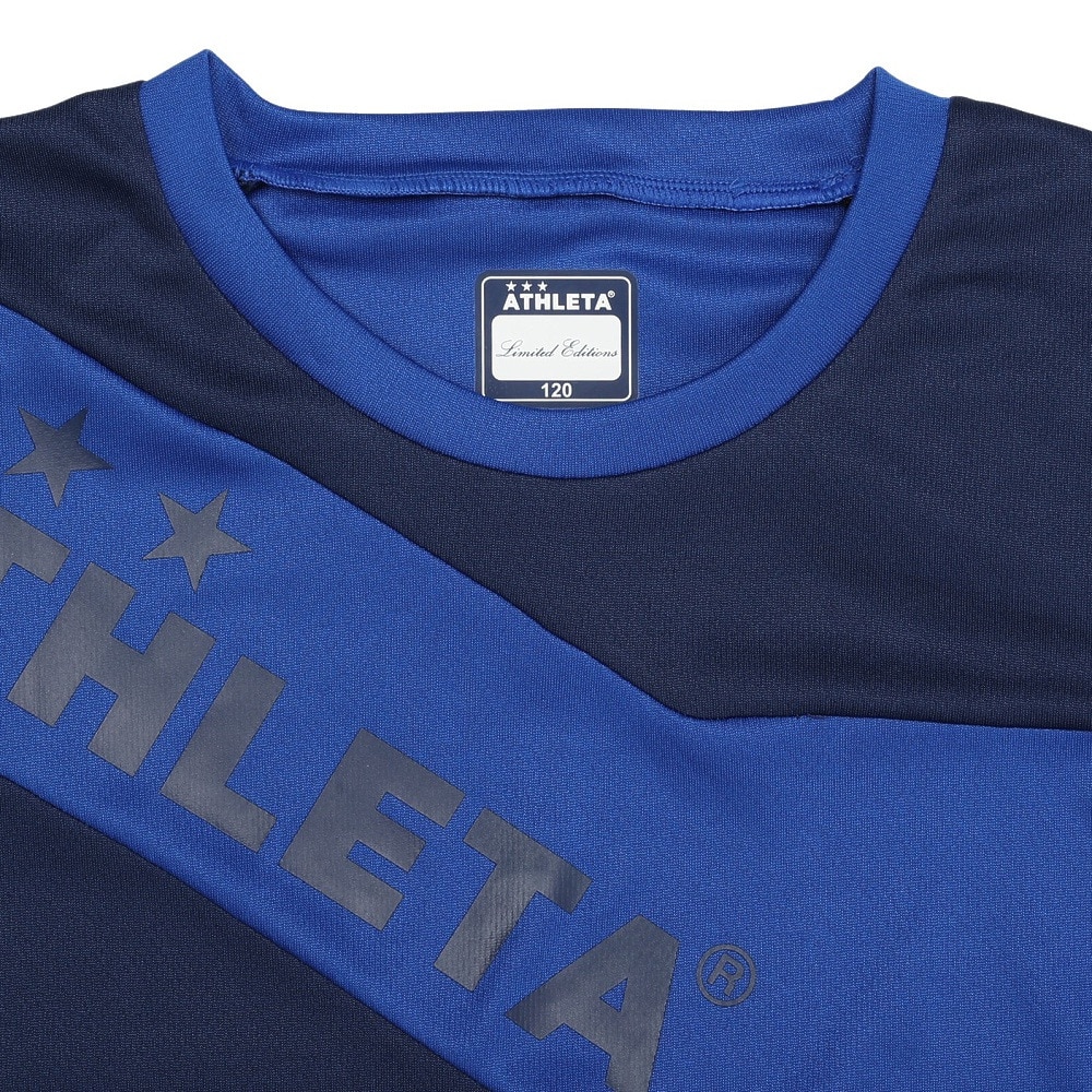 アスレタ（ATHLETA）（キッズ）サッカー フットサルウェア ジュニア プラクティス 上下セット XE-460J NVXBL