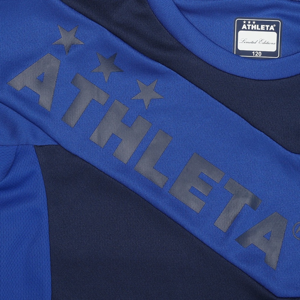 アスレタ（ATHLETA）（キッズ）サッカー フットサルウェア ジュニア プラクティス 上下セット XE-460J NVXBL