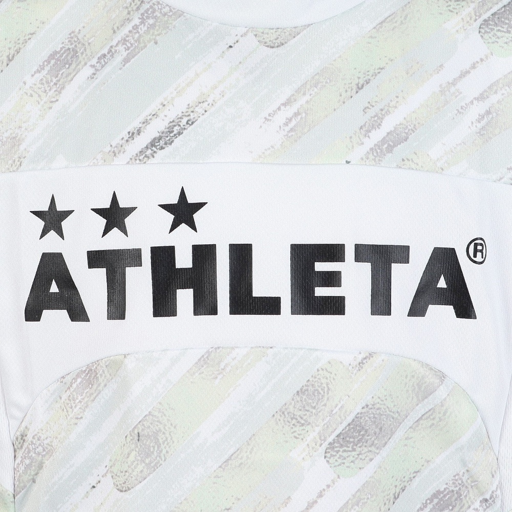 アスレタ（ATHLETA）（キッズ）サッカー フットサルウェア ジュニア プラシャツ XE-461J WHT