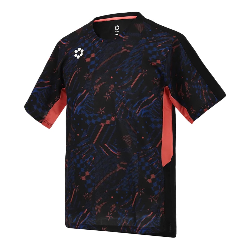 スフィーダ（SFIDA）（キッズ）【新商品】サッカー フットサルウェア ジュニア Teampress プラクティスシャツ ショートスリーブ JR SA-25805JR BLK