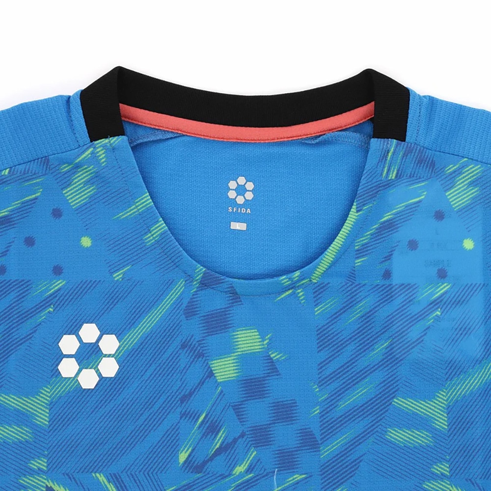 スフィーダ（SFIDA）（キッズ）【新商品】サッカー フットサルウェア ジュニア Teampress プラクティスシャツ ショートスリーブ JR SA-25805JR BLU
