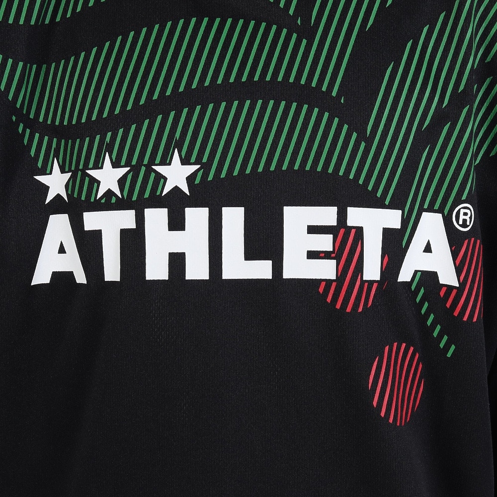 アスレタ（ATHLETA）（キッズ）サッカー フットサルウェア ジュニア プラシャツ XE-2503J BLK