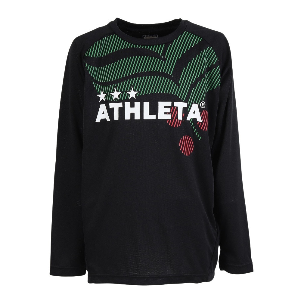 アスレタ（ATHLETA）（キッズ）サッカー フットサルウェア ジュニア プラシャツ XE-2503J BLK