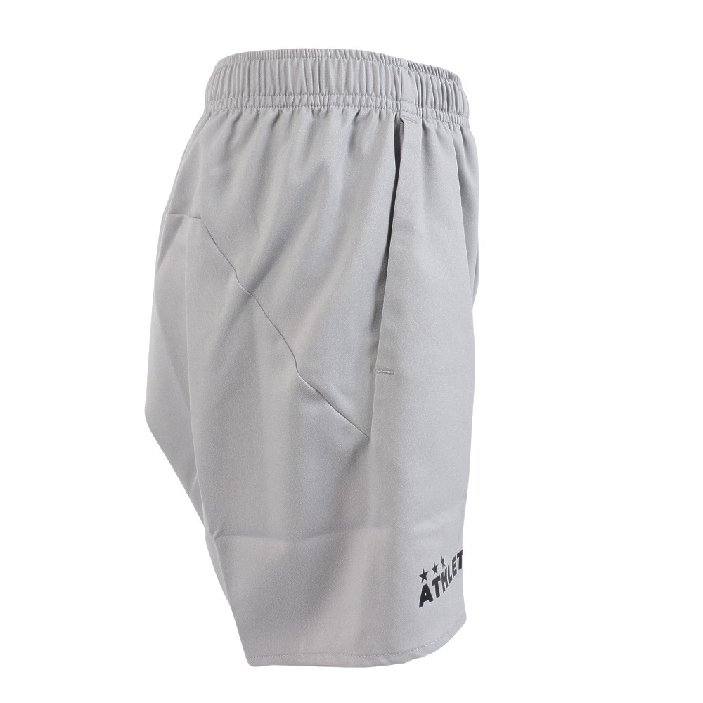 アスレタ（ATHLETA）（キッズ）サッカー フットサルウェア ジュニア ポケット付きプラクティスパンツ 18018J GRY 速乾