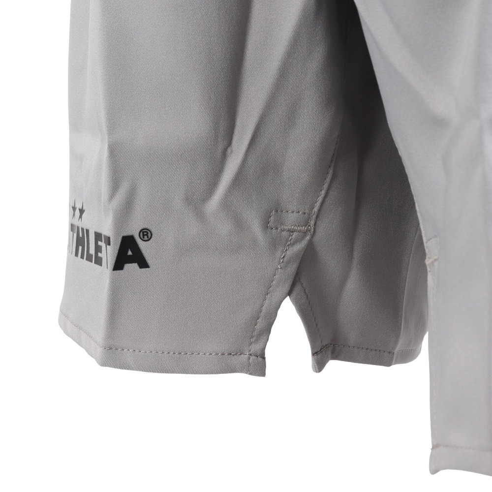 アスレタ（ATHLETA）（キッズ）サッカー フットサルウェア ジュニア ポケット付きプラクティスパンツ 18018J GRY 速乾