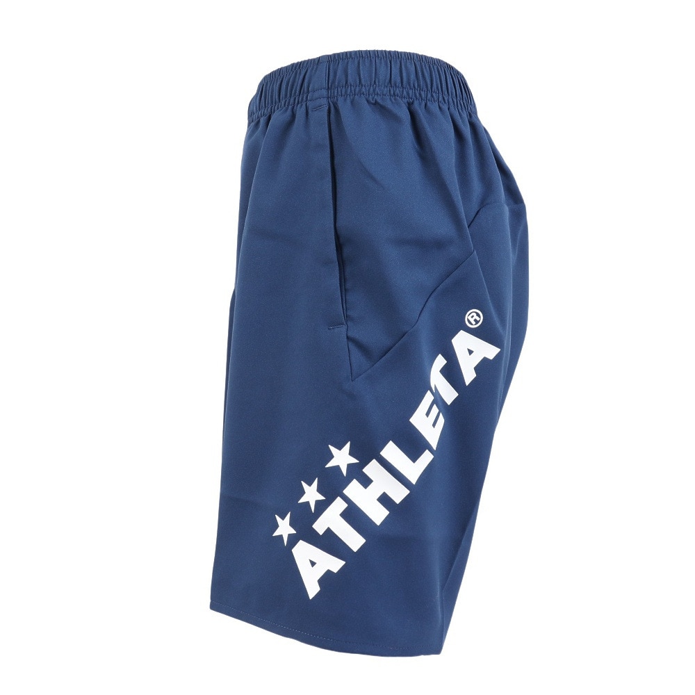 アスレタ（ATHLETA）（キッズ）サッカー フットサルウェア ジュニア ポケット付きプラクティスパンツ 18018J NVY 速乾