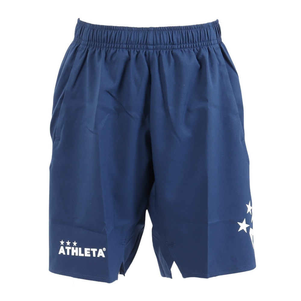 アスレタ（ATHLETA）（キッズ）サッカー フットサルウェア ジュニア ポケット付きプラクティスパンツ 18018J NVY 速乾