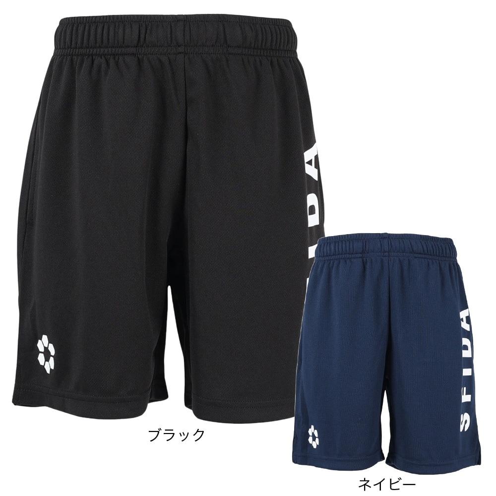 スフィーダ（SFIDA）（キッズ）サッカー フットサルウェア ジュニア ニットプラクティスショーツ SA-24X32JR BLK