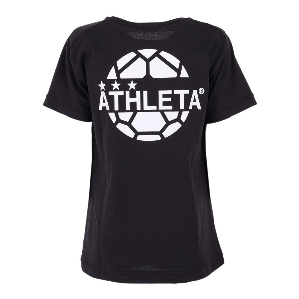 アスレタ（ATHLETA）（キッズ）定番ロゴTシャツ 3015MJ BLK