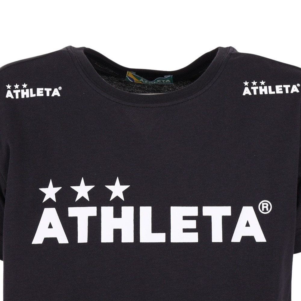 アスレタ（ATHLETA）（キッズ）定番ロゴTシャツ 3015MJ BLK