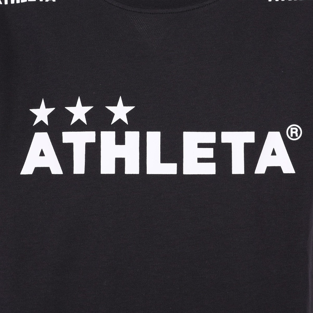 アスレタ（ATHLETA）（キッズ）定番ロゴTシャツ 3015MJ BLK 速乾