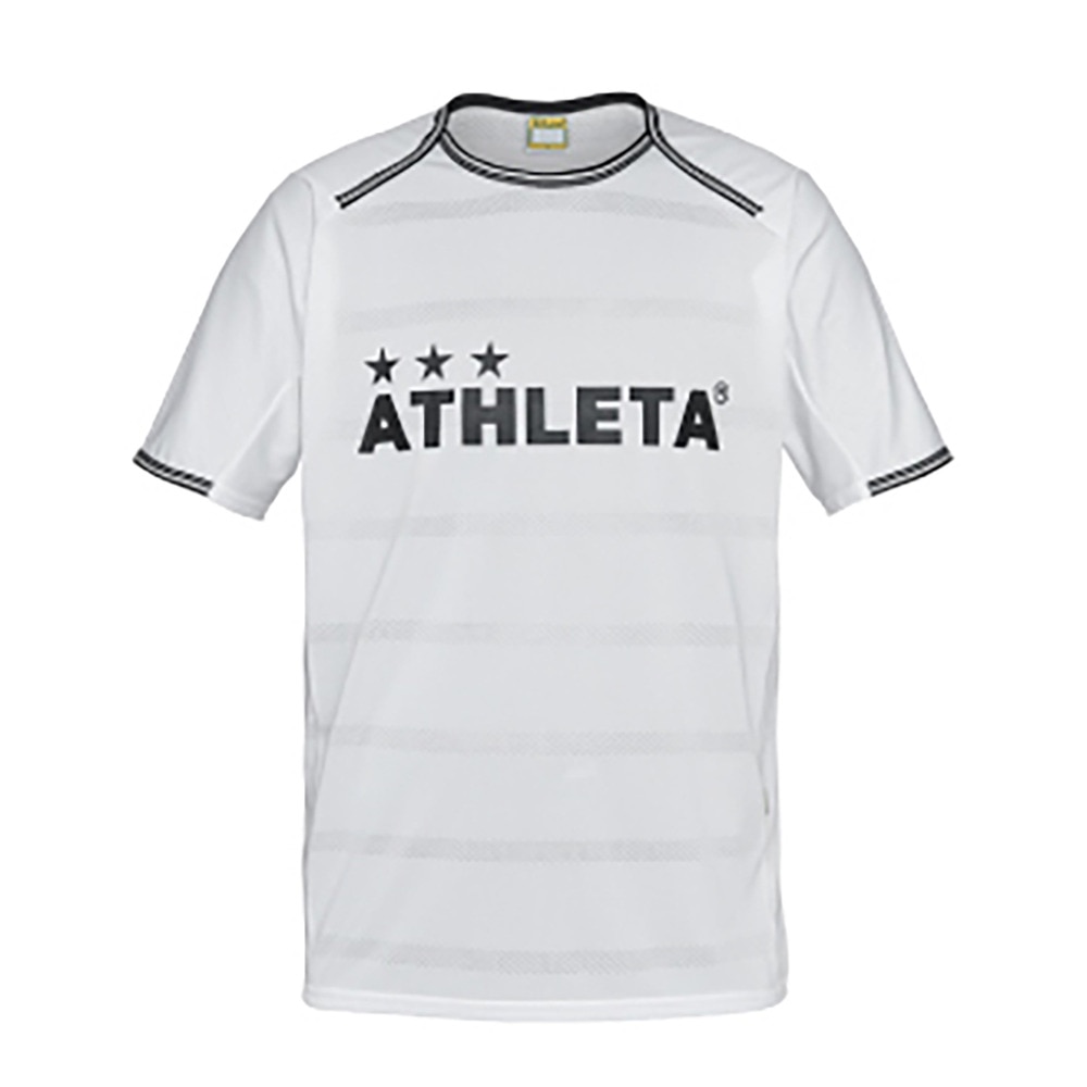 アスレタ（ATHLETA）（キッズ）サッカー フットサルウェア Tシャツ ジュニア プラクティスシャツ 2366J WHT  スポーツ用品はスーパースポーツゼビオ