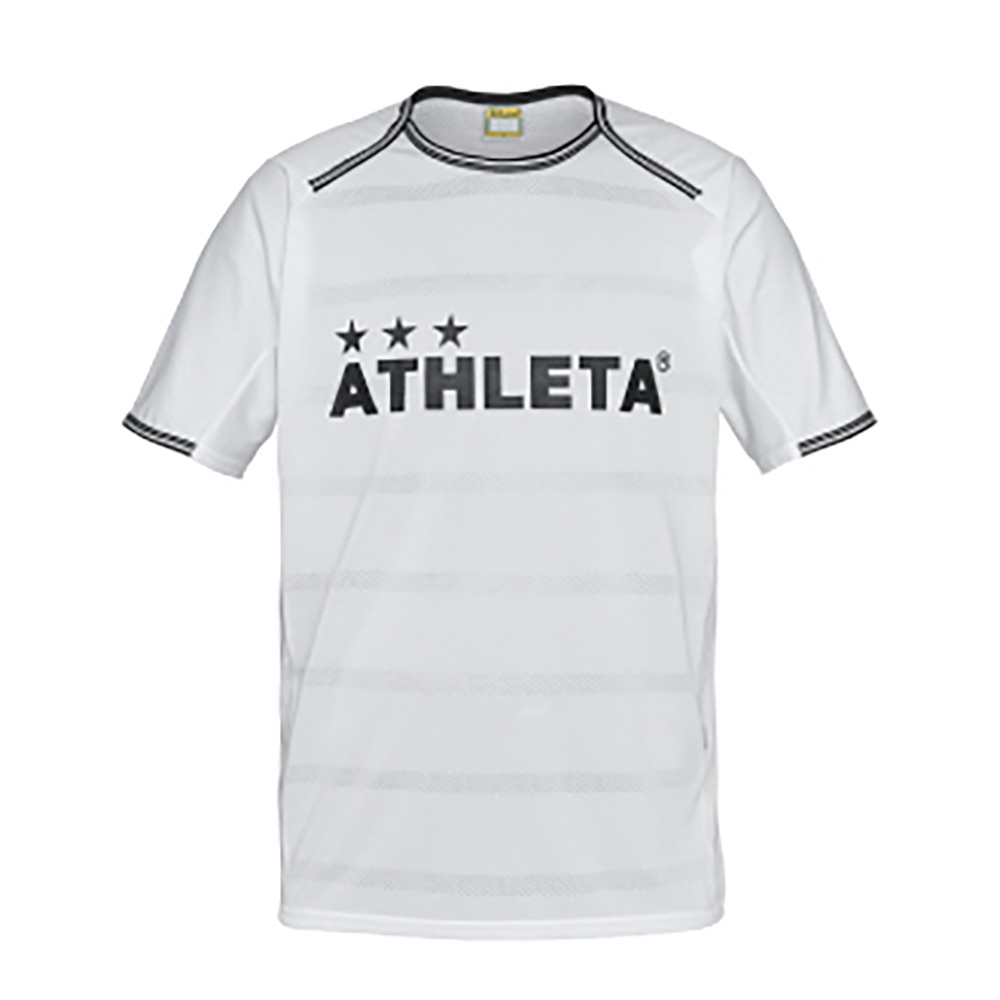 アスレタ（ATHLETA）（キッズ）サッカー フットサルウェア Tシャツ ジュニア プラクティスシャツ 2366J WHT 速乾