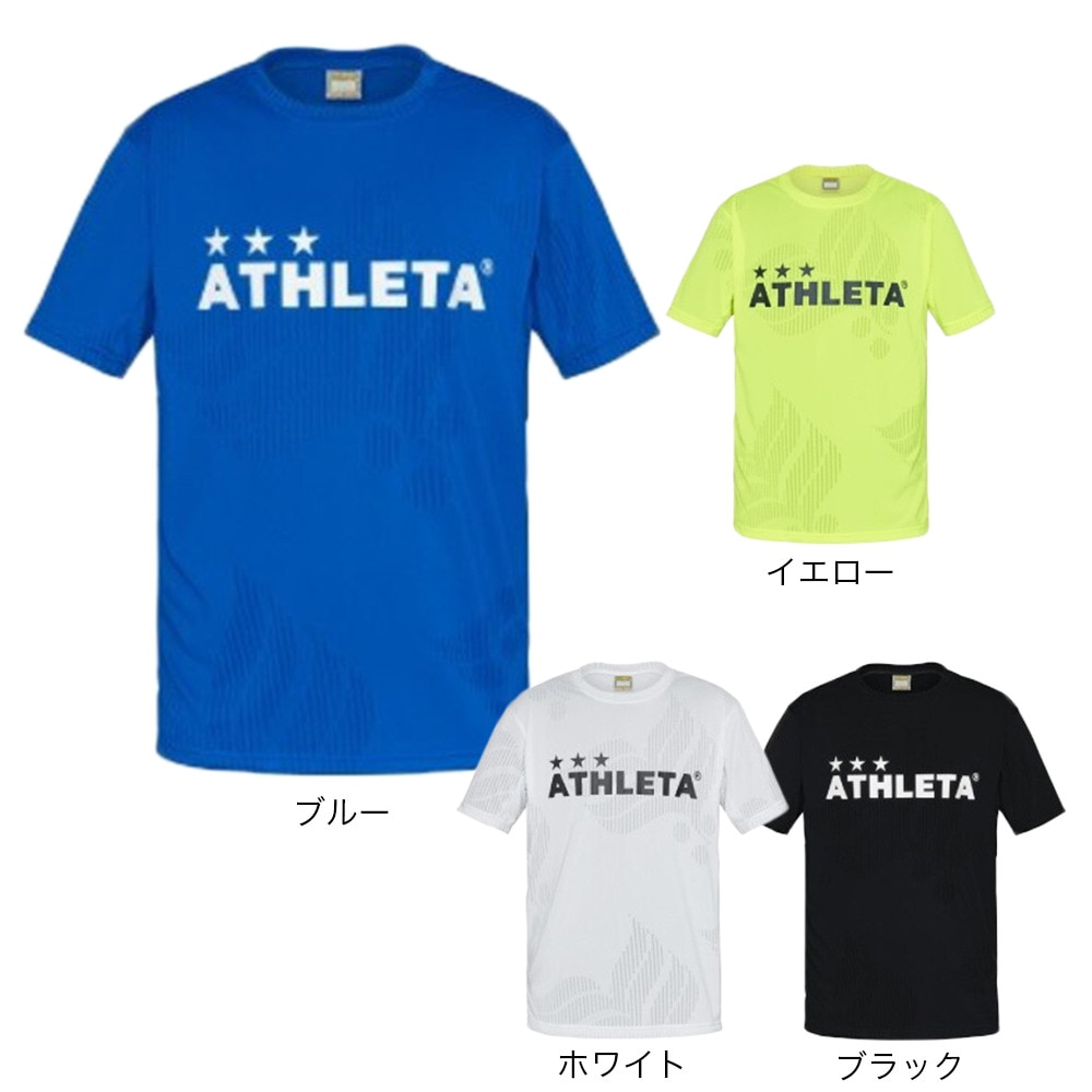 アスレタ（ATHLETA）（キッズ）サッカー フットサルウェア ジュニア ジャガードメッシュTシャツ 2S 3364J YEL