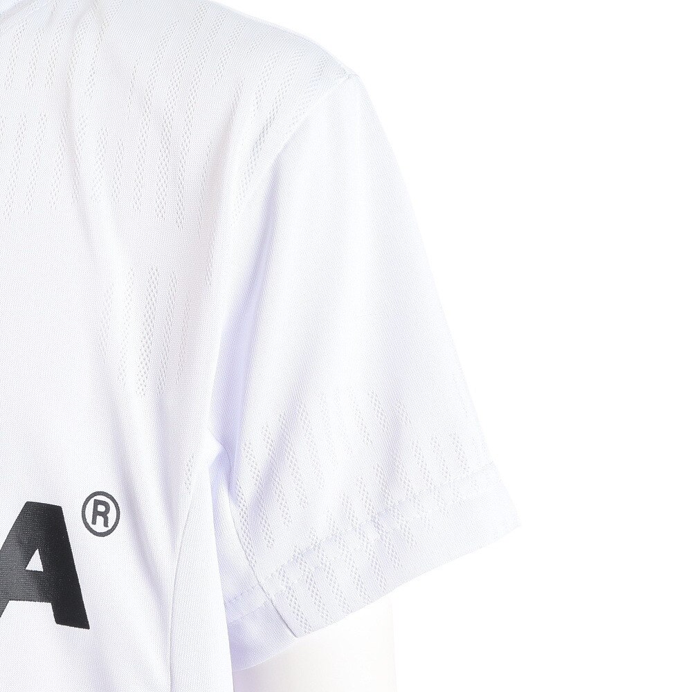 アスレタ（ATHLETA）（キッズ）サッカー フットサルウェア ジュニア ジャガードメッシュTシャツ 2S 3364J WHT