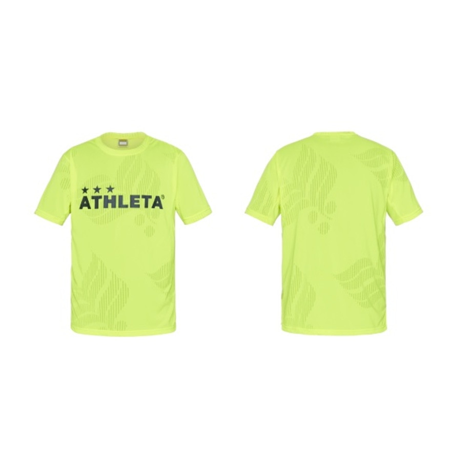 アスレタ｜サッカー フットサルウェア ジュニア ジャガードメッシュTシャツ 2S 3364J YEL - スポーツ用品はスーパースポーツゼビオ