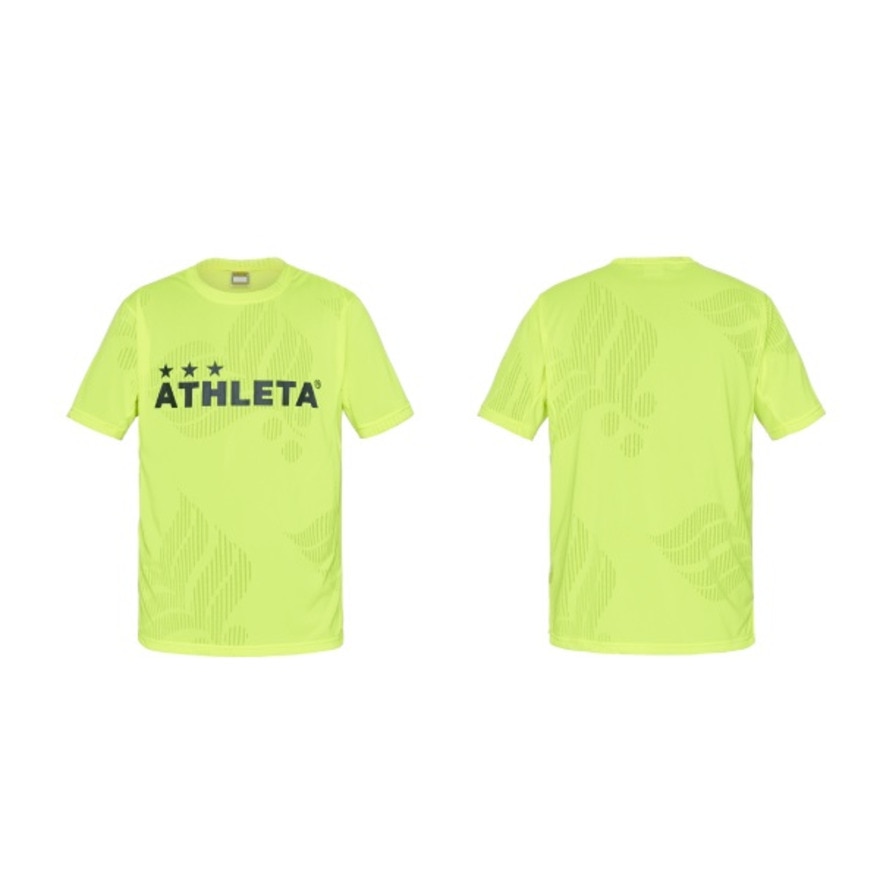 アスレタ（ATHLETA）（キッズ）サッカー フットサルウェア ジュニア ジャガードメッシュTシャツ 2S 3364J YEL