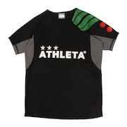 アスレタ（ATHLETA）（キッズ）サッカー フットサルウェア Tシャツ ジュニア 切替プラシャツ XE-419J BLK