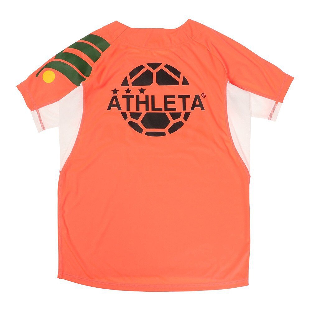 アスレタ（ATHLETA）（キッズ）サッカー フットサルウェア Tシャツ ジュニア 切替プラシャツ XE-419J RED
