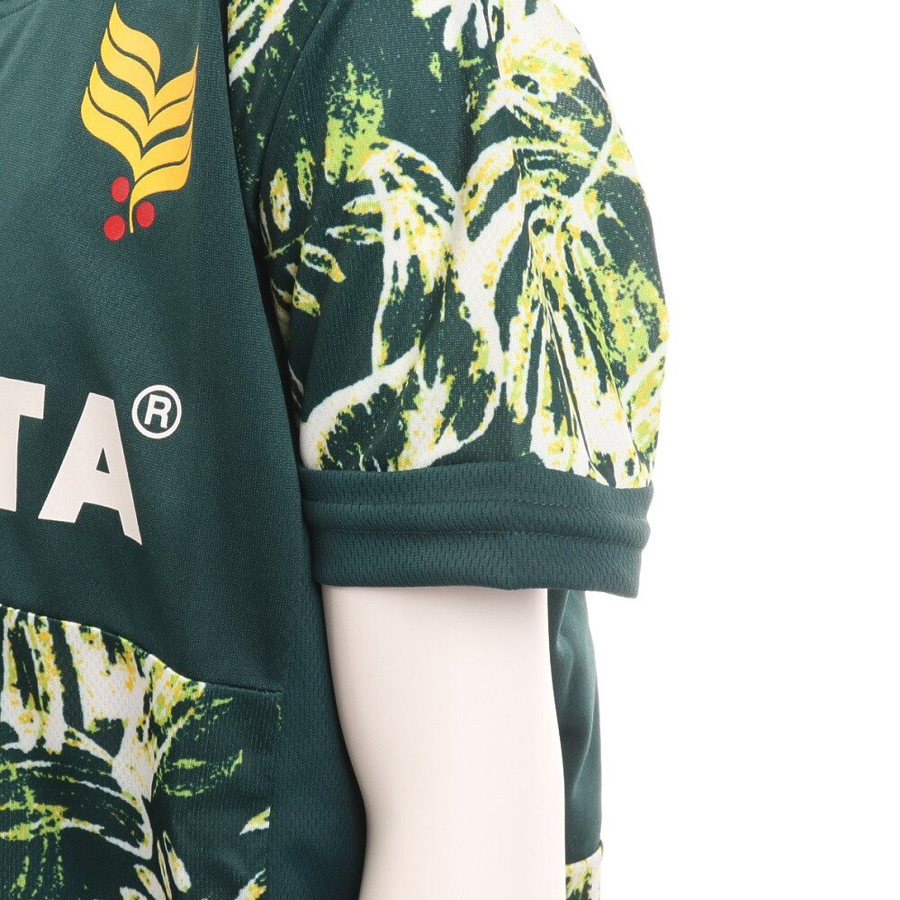 アスレタ（ATHLETA）（キッズ）サッカー フットサルウェア Tシャツ ジュニア 総柄プラシャツ XE-421J GRN