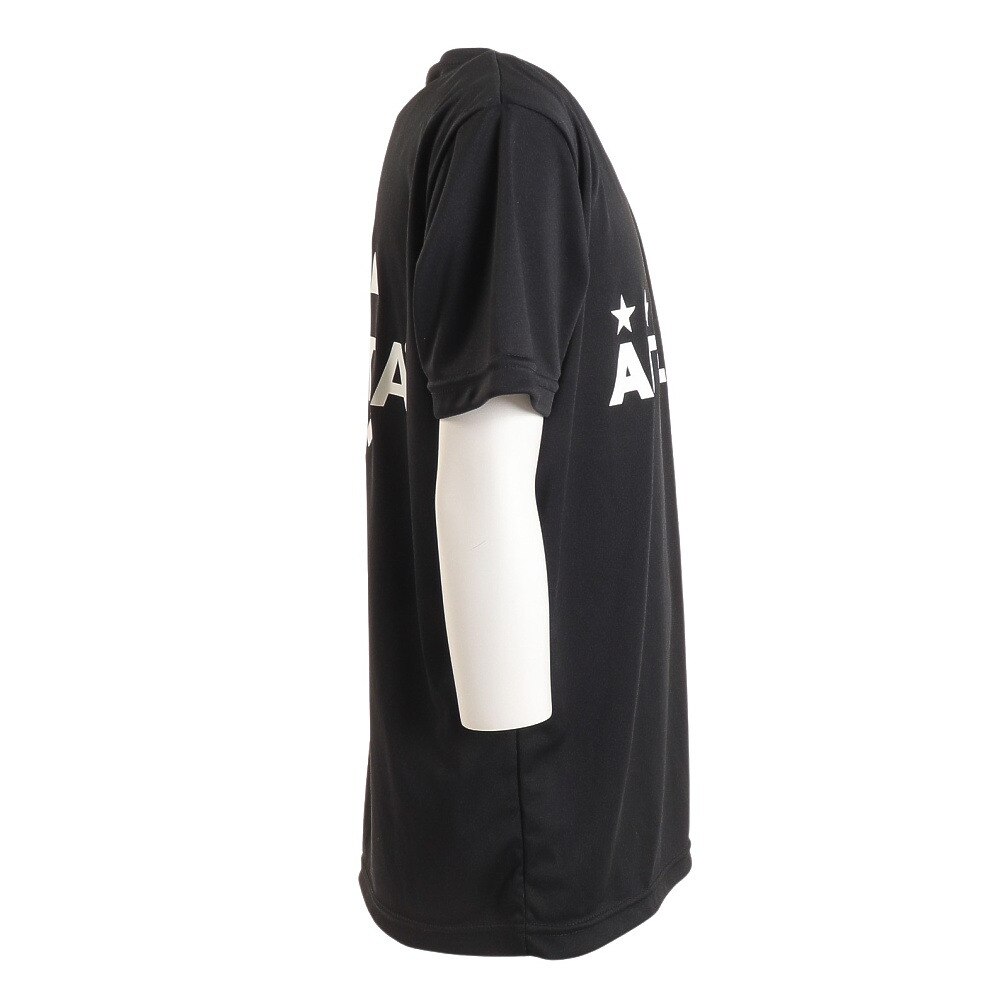 アスレタ（ATHLETA）（キッズ）サッカー フットサルウェア Tシャツ ジュニア ロゴプラシャツ XE-422J BLK★★★