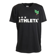 アスレタ（ATHLETA）（キッズ）サッカー フットサルウェア Tシャツ ジュニア ロゴプラシャツ XE-422J BLK