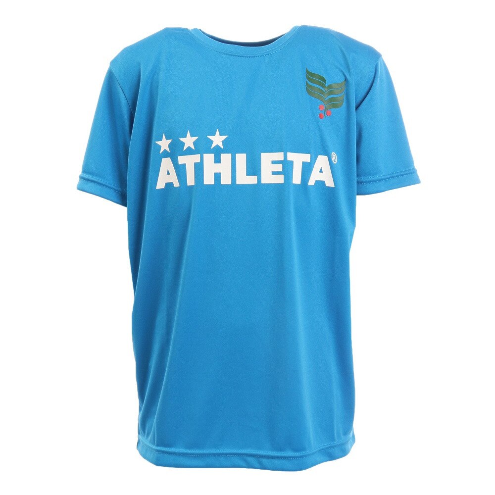 アスレタ（ATHLETA）（キッズ）サッカー フットサルウェア Tシャツ ジュニア ロゴプラシャツ XE-422J SAX