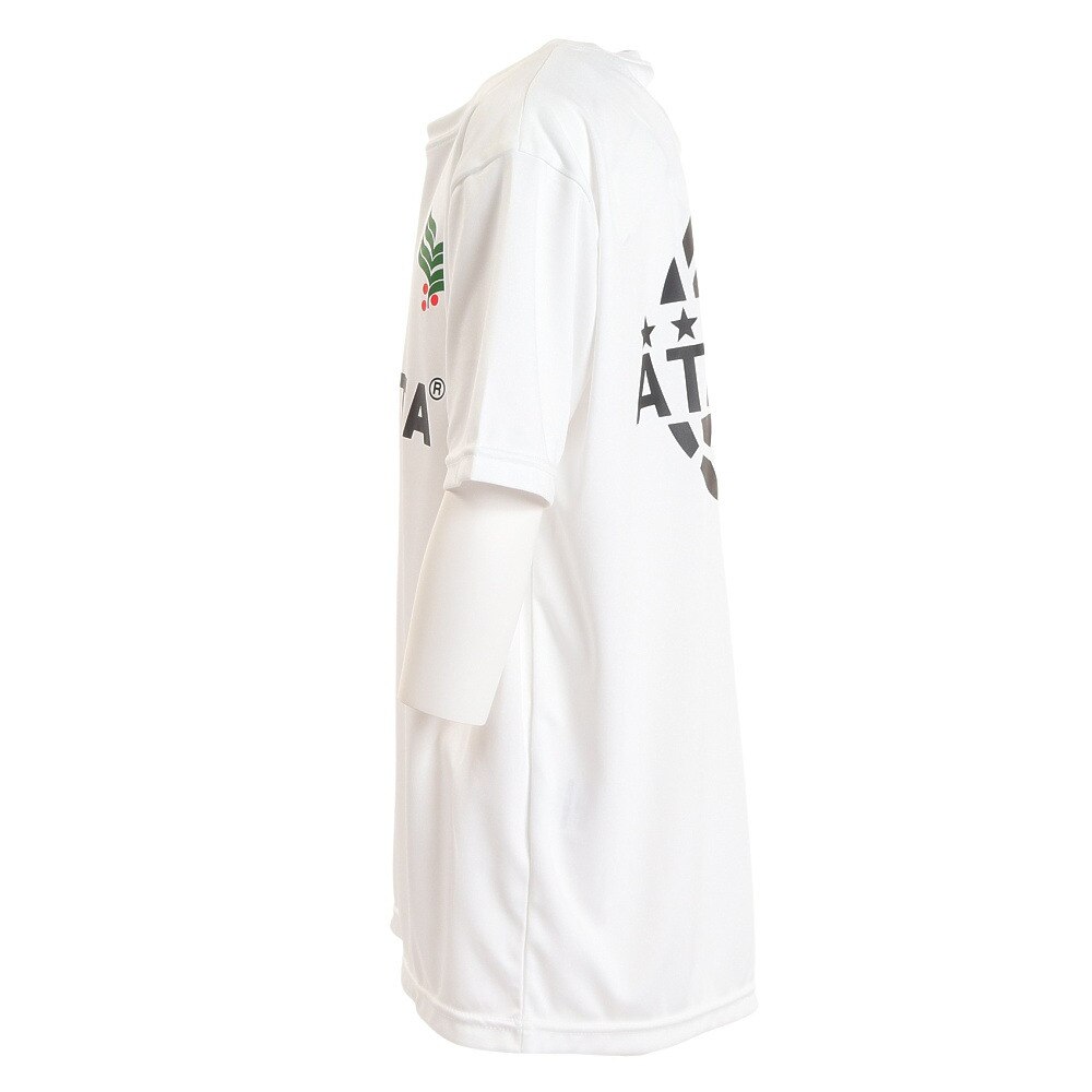 アスレタ（ATHLETA）（キッズ）サッカー フットサルウェア Tシャツ ジュニア ロゴプラシャツ XE-422J WHT