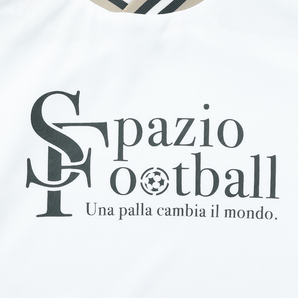スパッツィオ（SPAZIO）（キッズ）サッカー フットサルウェア ジュニア ラインリブ 長袖プラシャツ GE-1017-01