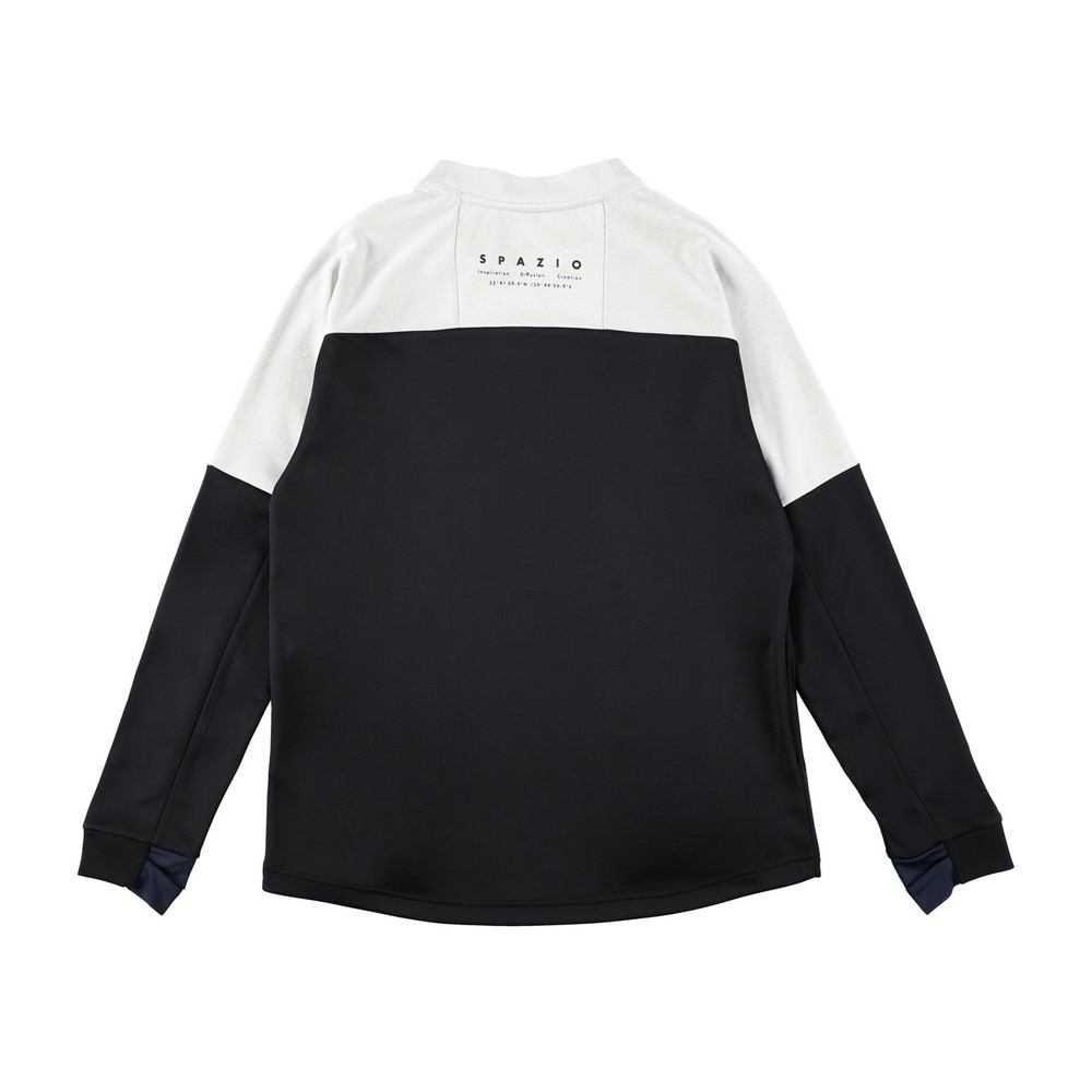 スパッツィオ（SPAZIO）（キッズ）サッカー フットサルウェア ジュニア 脇パネル ミッドトレーニングトップ GE-1039-02