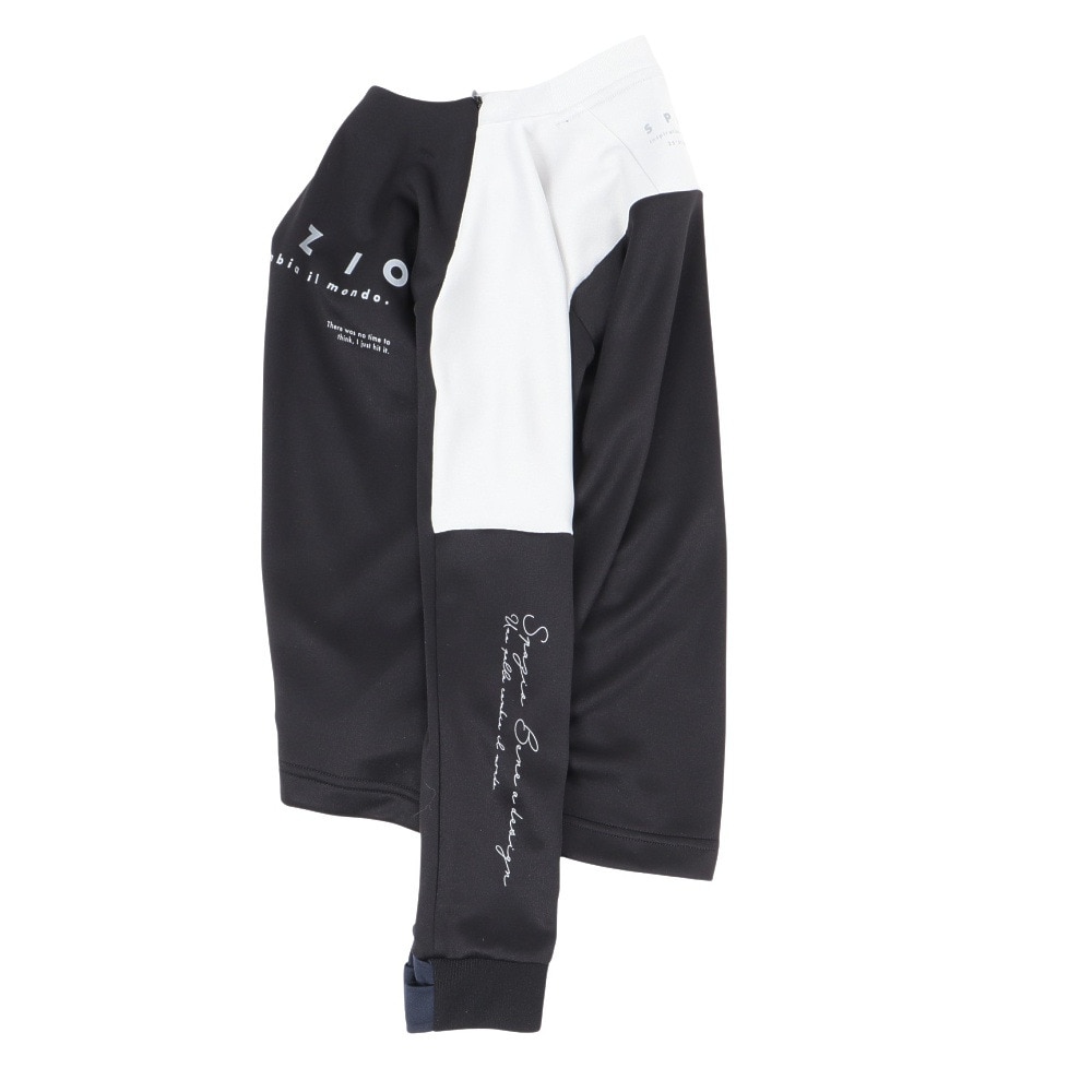 スパッツィオ（SPAZIO）（キッズ）サッカー フットサルウェア ジュニア 脇パネル ミッドトレーニングトップ GE-1039-02