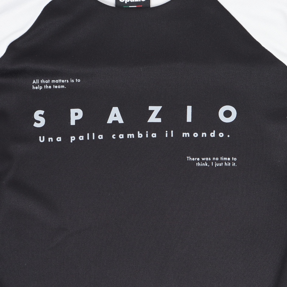 スパッツィオ（SPAZIO）（キッズ）サッカー フットサルウェア ジュニア 脇パネル ミッドトレーニングトップ GE-1039-02
