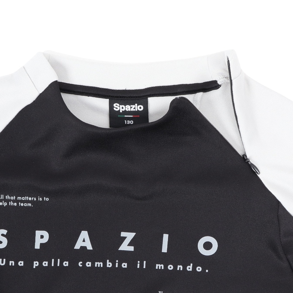 スパッツィオ（SPAZIO）（キッズ）サッカー フットサルウェア ジュニア 脇パネル ミッドトレーニングトップ GE-1039-02
